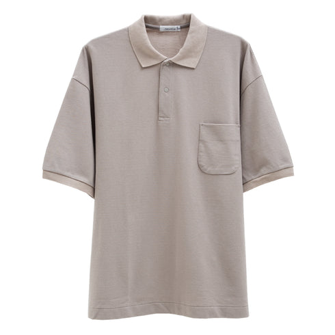 Nanamica H/S Polo Shirt Taupe SUHS316E Degli Uberti